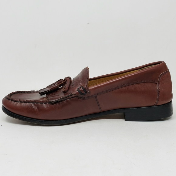 Florsheim Leather Tassel Driving Loafers Narrow main image 6